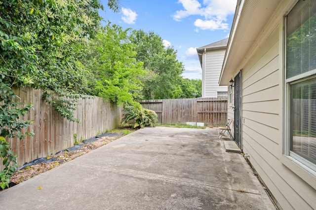 5930 Santa Bernadetta, Houston, TX 77017 - view of patio with a fenced backyard