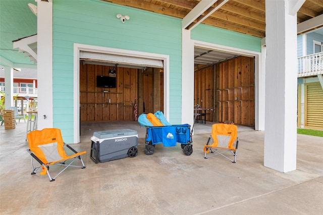 3347 Prides Way, Crystal Beach, TX 77650 - exterior space featuring a garage