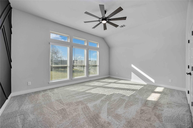 9306 Eckert Rd, Iowa Colony, TX 77583 - unfurnished room featuring a ceiling fan, carpet flooring, and baseboards