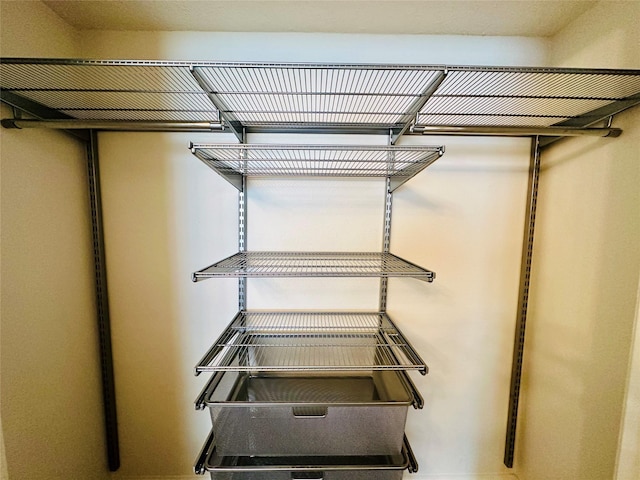 view of storage