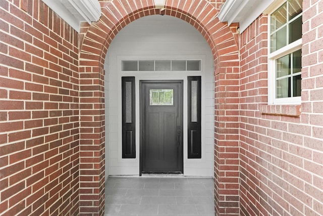 view of property entrance