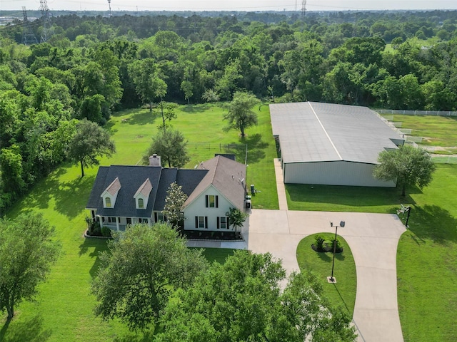 331 Moonshine Hill Rd, Houston, TX 77338 - birds eye view of property