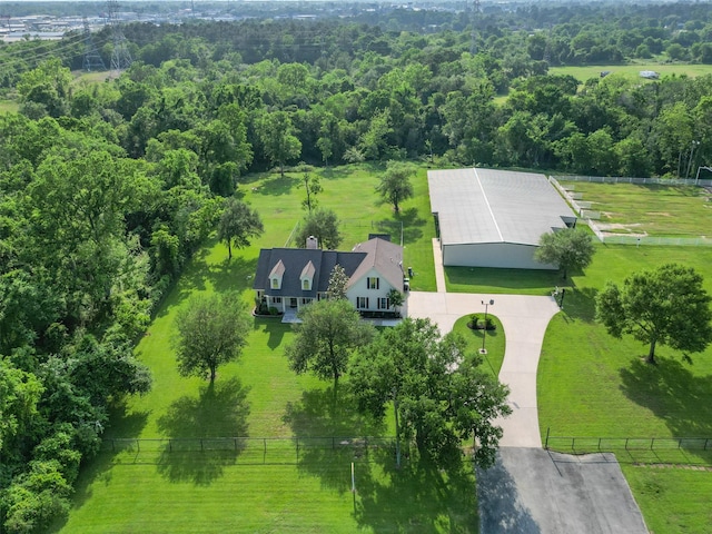 331 Moonshine Hill Rd, Houston, TX 77338 - drone / aerial view