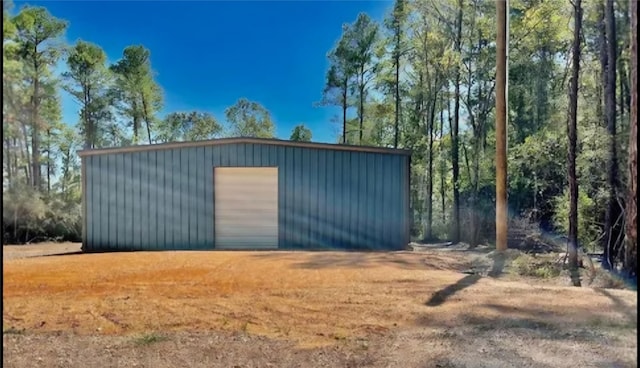 view of outbuilding with an outdoor structure
