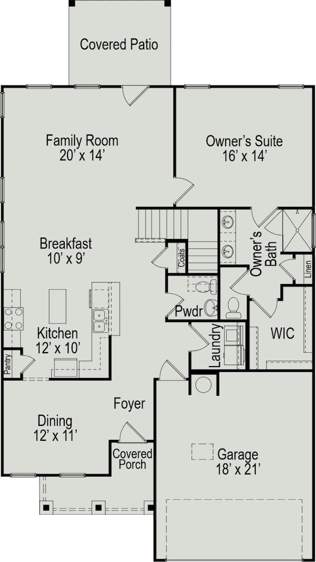 401 Kendall Crest Dr, Alvin, TX 77511 - view of layout