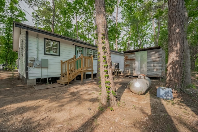 view of rear view of house