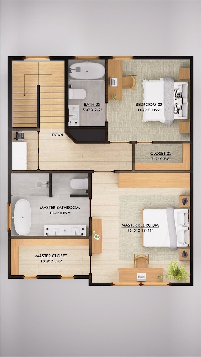 view of layout