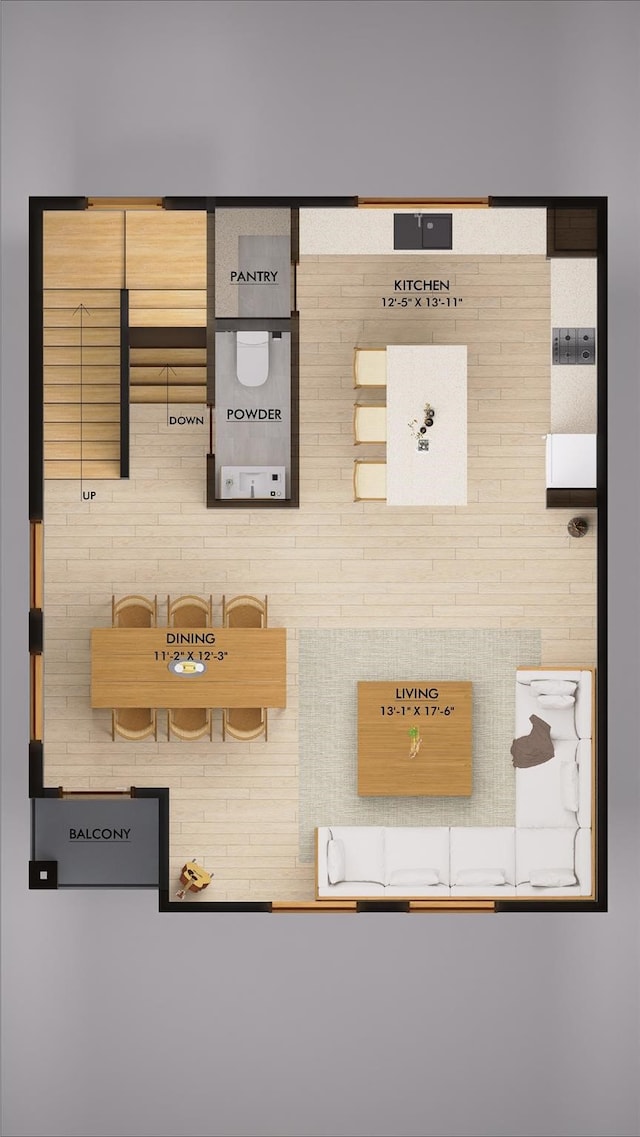 view of layout