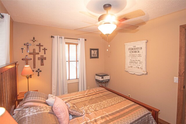 70 Lower Cove Dr, Point Blank, TX 77364 - bedroom featuring ceiling fan