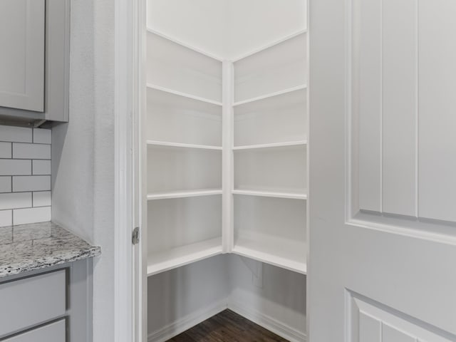 view of pantry
