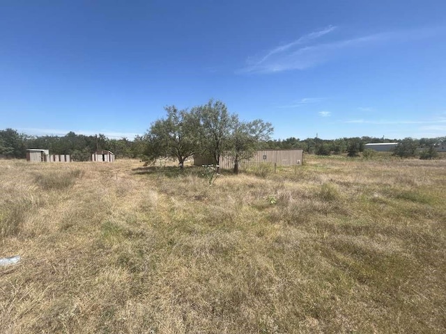 view of nature featuring a rural view