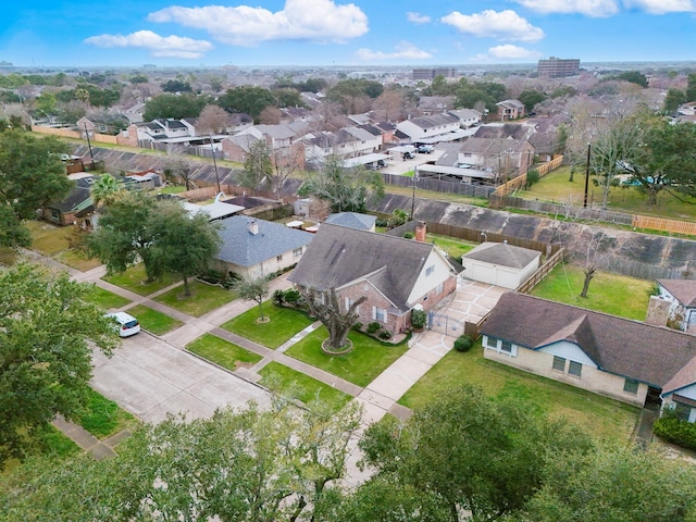 7718 Pella Dr, Houston, TX 77036 - aerial view with a residential view