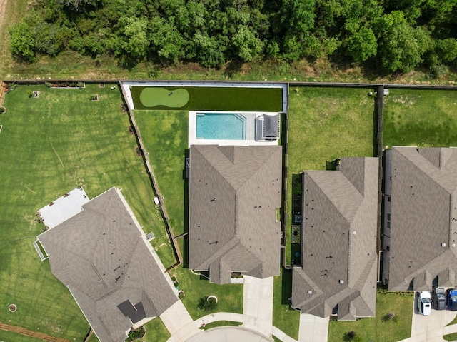 drone / aerial view