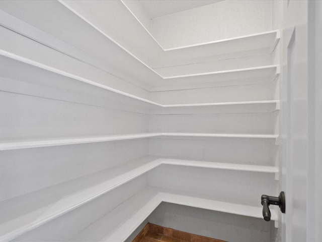 view of pantry