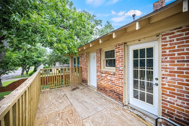 212 W Alabama St, Wharton, TX 77488 - view of deck