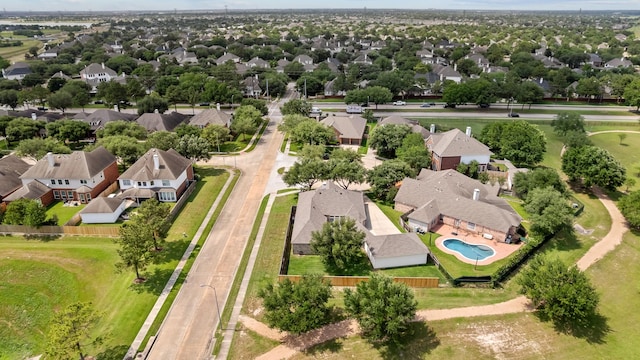 16511 Crystal View Ct, Houston, TX 77095 - birds eye view of property featuring a residential view