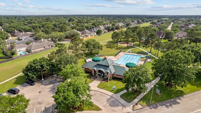 16511 Crystal View Ct, Houston, TX 77095 - birds eye view of property
