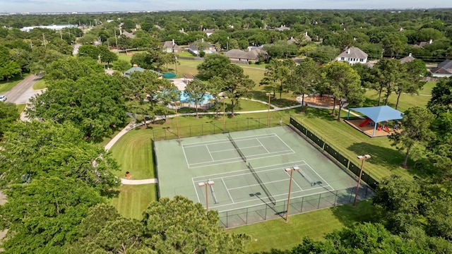 16511 Crystal View Ct, Houston, TX 77095 - bird's eye view