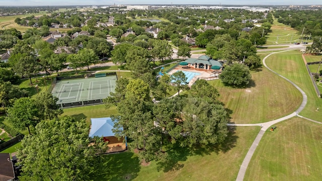 16511 Crystal View Ct, Houston, TX 77095 - bird's eye view