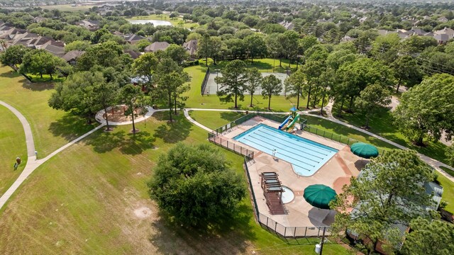 16511 Crystal View Ct, Houston, TX 77095 - drone / aerial view