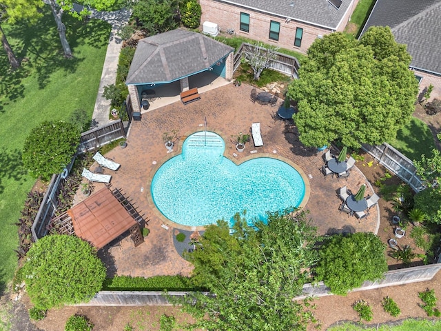 aerial view