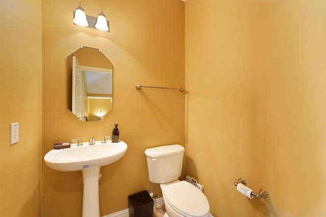 bathroom with toilet