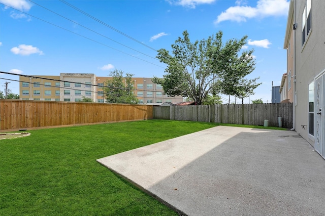 6107 S Arrowana Ln, Houston, TX 77036 - view of yard with a patio area