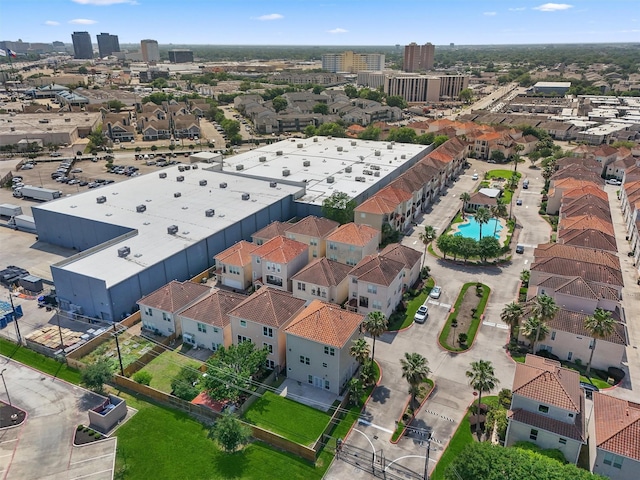 6107 S Arrowana Ln, Houston, TX 77036 - aerial view of a pool area