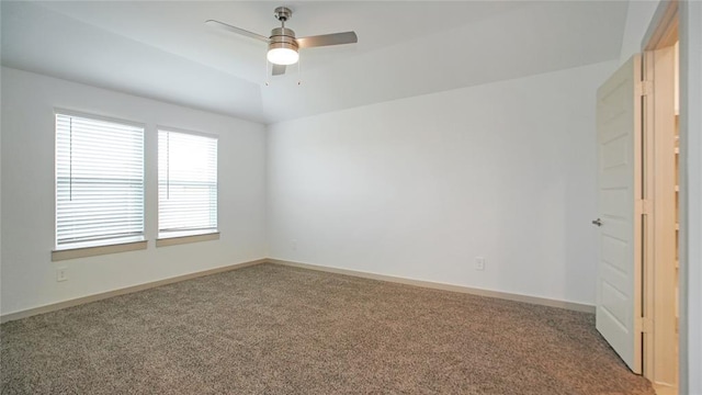 30106 Reagans Ranch Dr, Katy, TX 77494 - carpeted spare room with a ceiling fan and baseboards