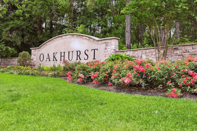 19907 Cullen Ridge Dr, Porter, TX 77365 - community sign with a yard