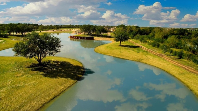 5515 Orangery Ln, Manvel, TX 77578 - aerial view of a large body of water
