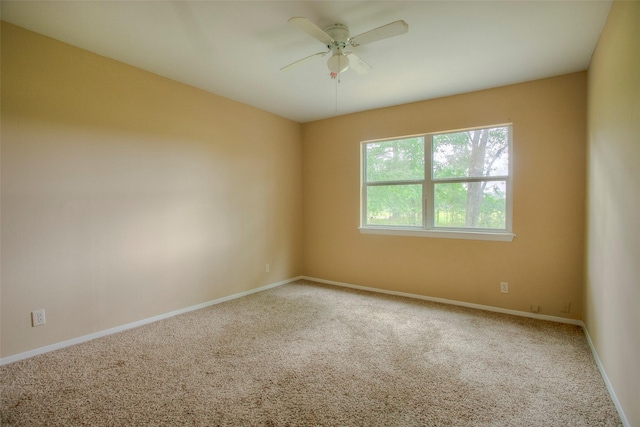 81 Westlake Rd, Trinity, TX 75862 - carpeted spare room featuring a ceiling fan and baseboards