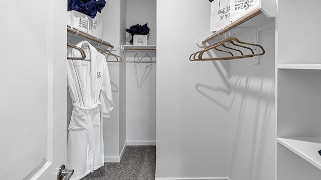 7703 Basil Ridge Dr, Cypress, TX 77433 - spacious closet featuring carpet flooring