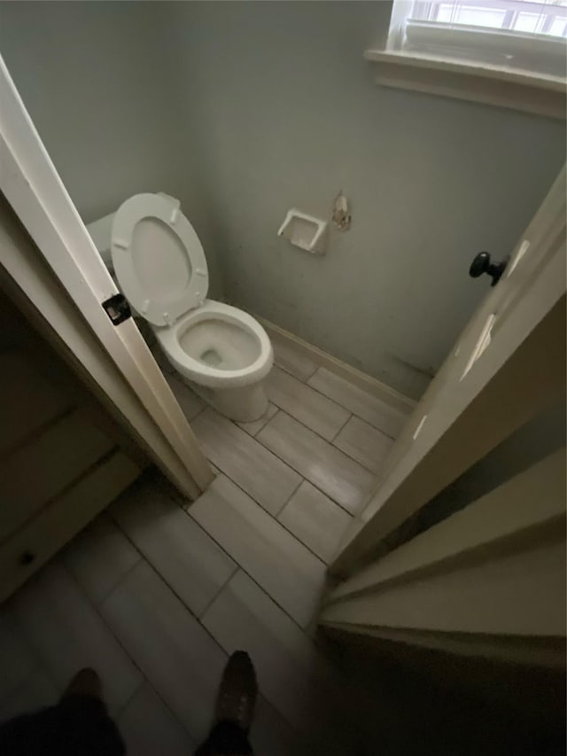 22006 Joshua Kendell Ln, Katy, TX 77449 - bathroom with toilet and baseboards