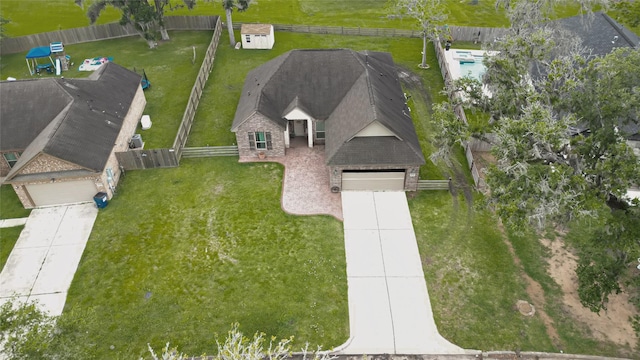 aerial view