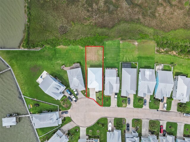 bird's eye view featuring a residential view