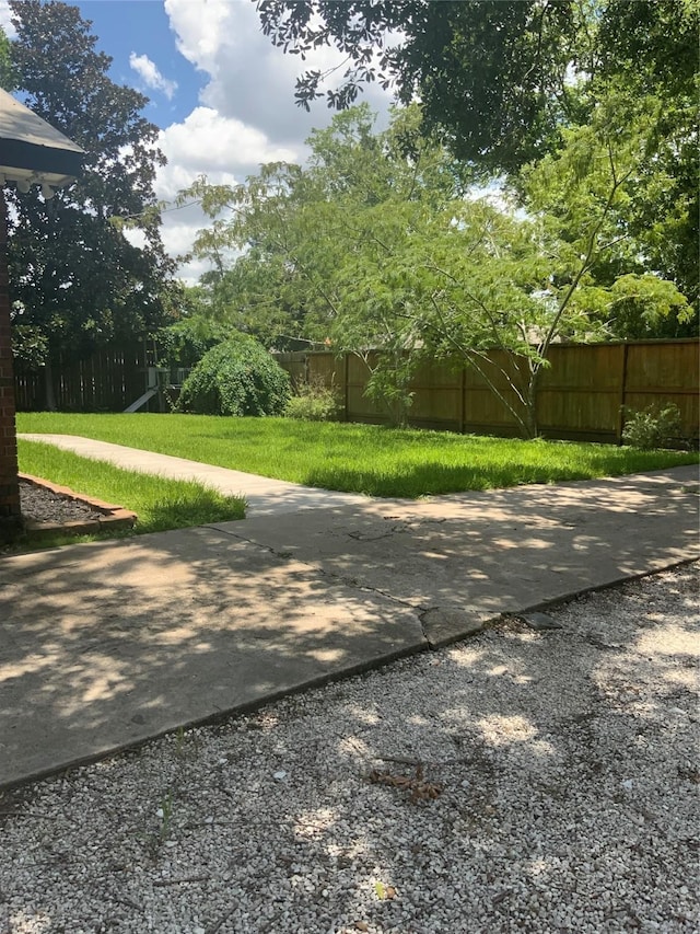 9010 Carousel Ln, Houston, TX 77080 - view of yard
