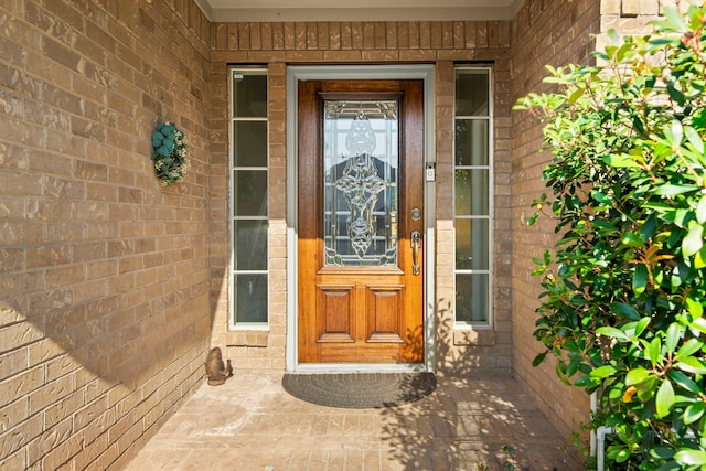 view of entrance to property
