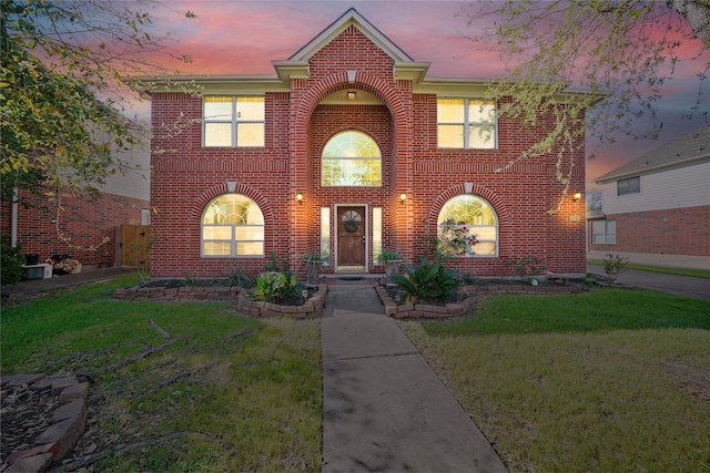 13823 Eldridge Garden Cir, Houston, TX 77083 - view of front of property with brick siding and a lawn