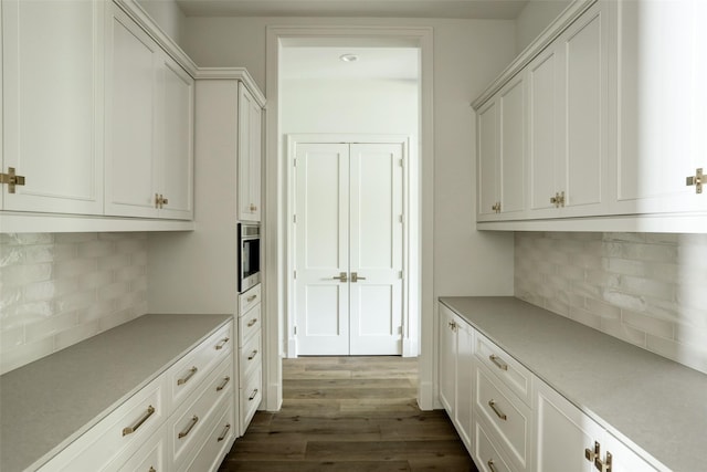 2023 Drexel Dr, Houston, TX 77027 - interior space with dark wood-style flooring
