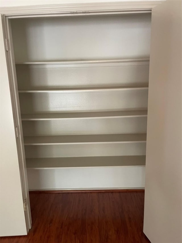 view of closet