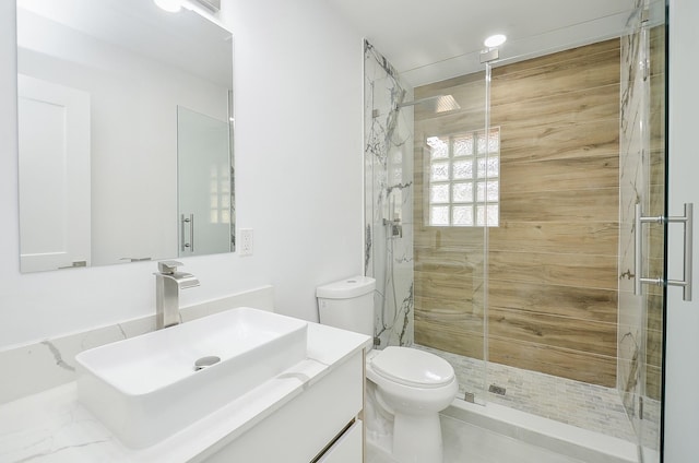 6107 Kuldell Dr, Houston, TX 77074 - full bath with a shower stall and vanity
