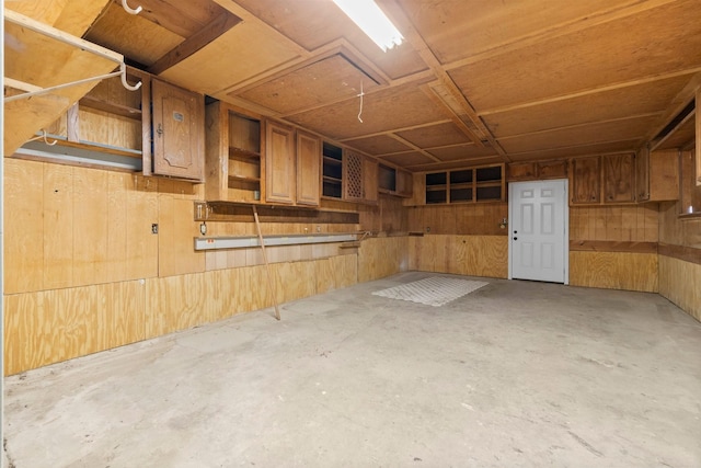 9231 Rockcliff Dr, Houston, TX 77037 - interior space with wood walls