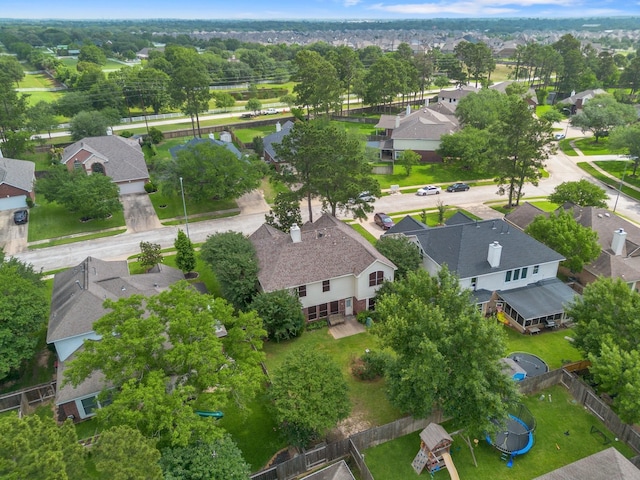 20111 Chad Arbor Trl, Cypress, TX 77433 - aerial view of residential area with a tree filled landscape