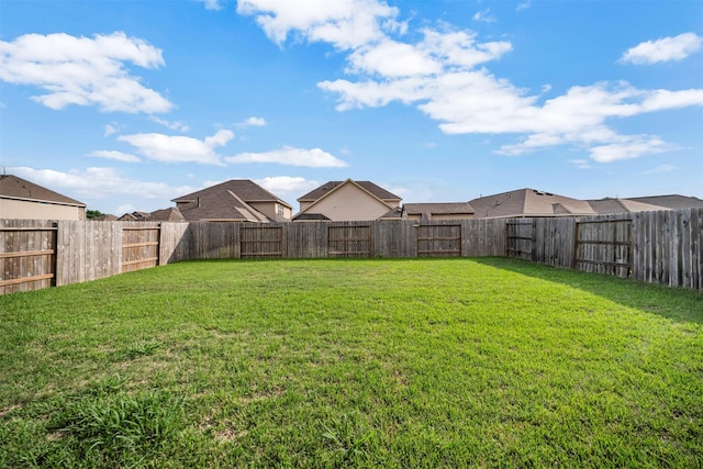21443 Petherton Dr, Tomball, TX 77375 - view of yard featuring a fenced backyard