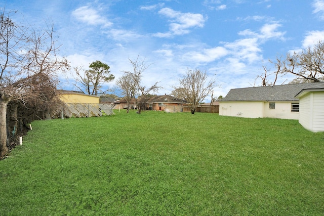 13003 Foxburo Dr, Houston, TX 77065 - view of yard with fence