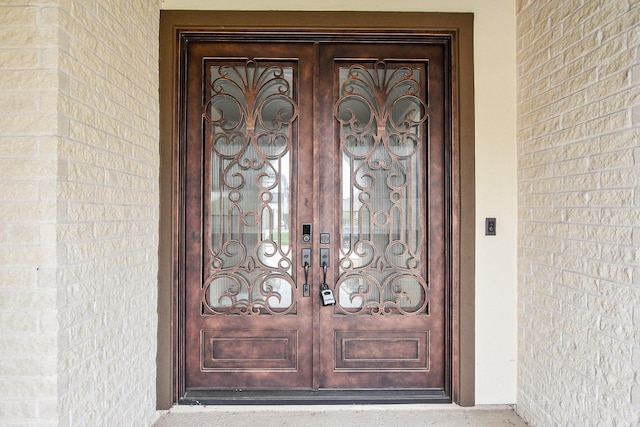 6939 Shoreline View Dr, Katy, TX 77493 - entrance to property featuring french doors
