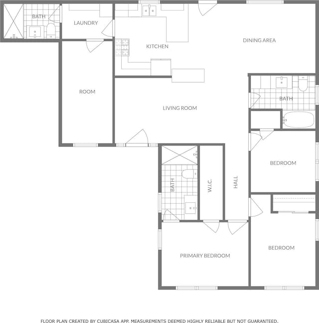 5714 Nina Lee Ln, Houston, TX 77092 - floor plan / room layout