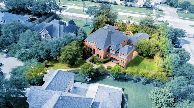 6310 Indiangrass Ct, Katy, TX 77494 - birds eye view of property featuring a residential view