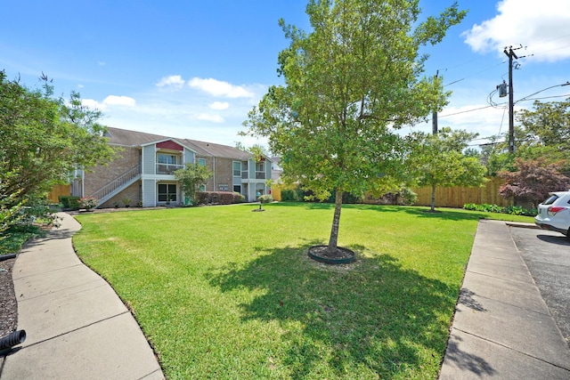 view of yard